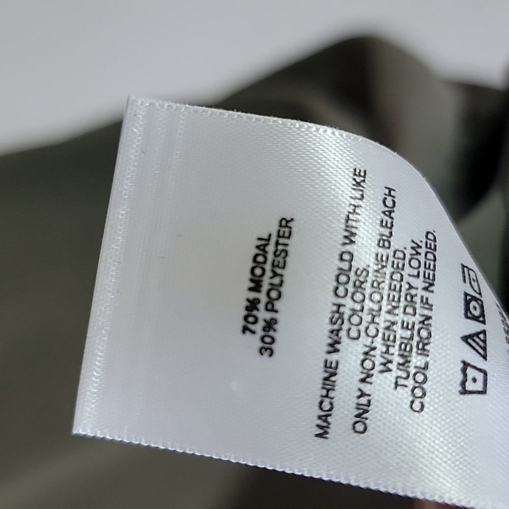 EXPRESS | Sage Green Side Rouch Dress - Picture 5 of 6